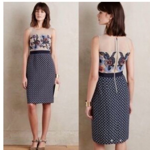 Anthropologie Dresses & Skirts - Anthropologie Moulinette Soeurs Embroidered Dress